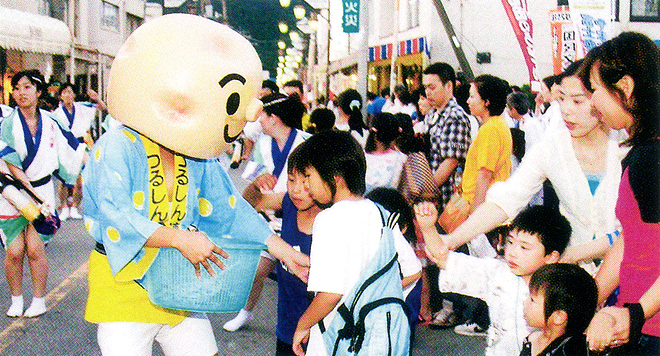 じゃがくん　お祭り風景